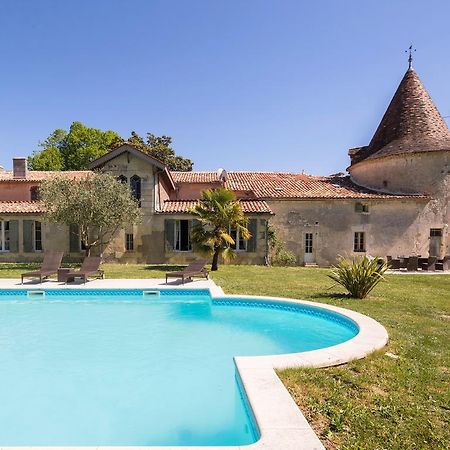 Bed and Breakfast Chateau De Puyrigaud Leoville Экстерьер фото