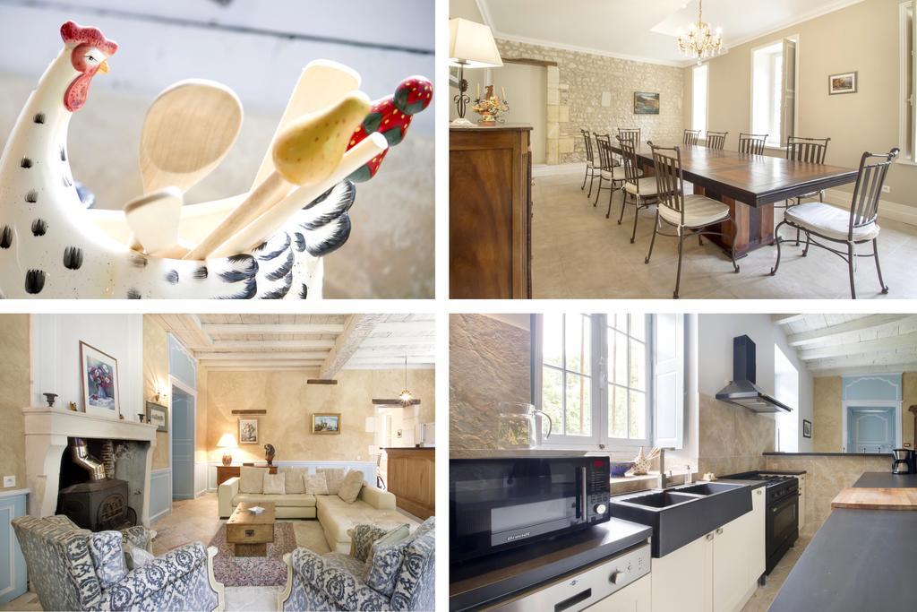 Bed and Breakfast Chateau De Puyrigaud Leoville Экстерьер фото